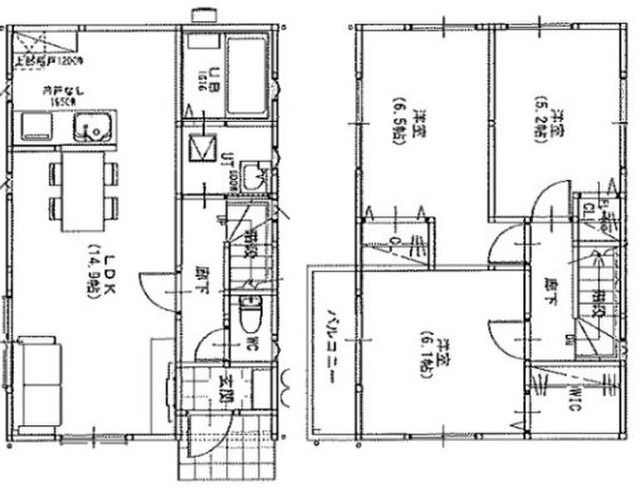 グランソフィア栄町西Ａの間取り