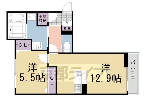 セントリヴィエ京都嵐山VIの間取り