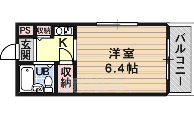 スカイキャンパス旭ヶ丘の間取り