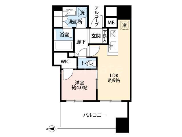 パークタワー北浜（ParkTowerKitahama）の間取り