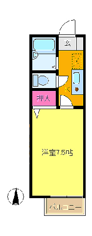 エスポワール弐番館の間取り