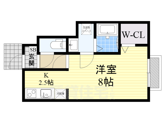 スマイル東三国ヶ丘の間取り