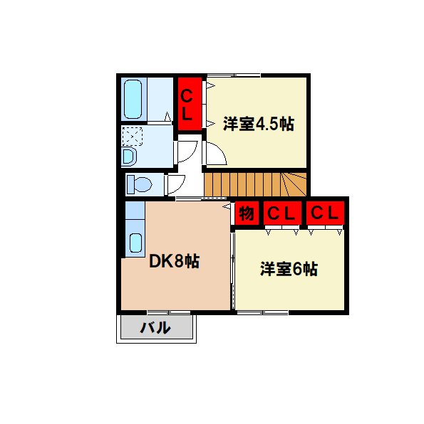 ファミールの間取り