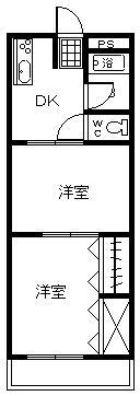 プチメゾン清武の間取り