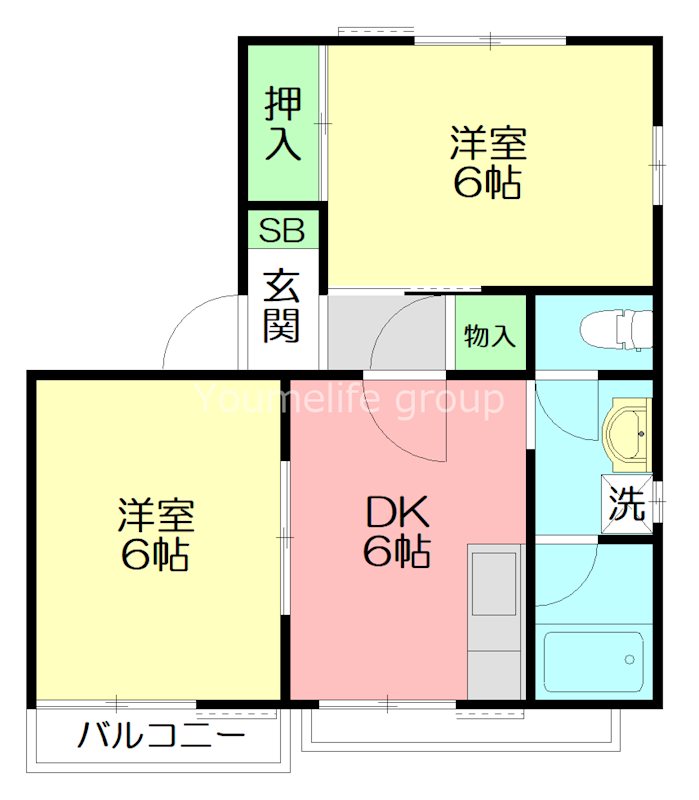 アイビーコート高橋の間取り