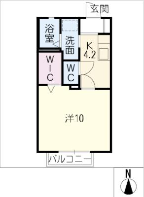 パストラルハイムの間取り