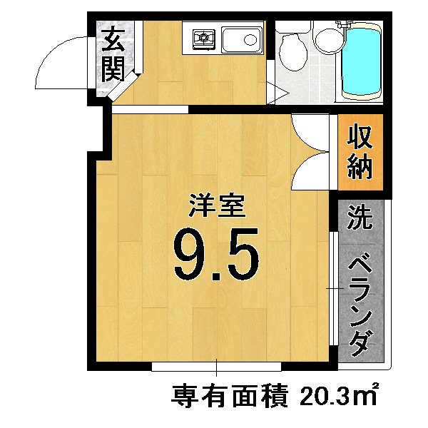 シャトレ　カルマンの間取り