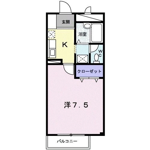 アクシスIの間取り