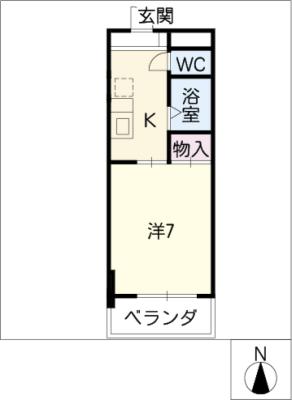 アートヒル昭南の間取り