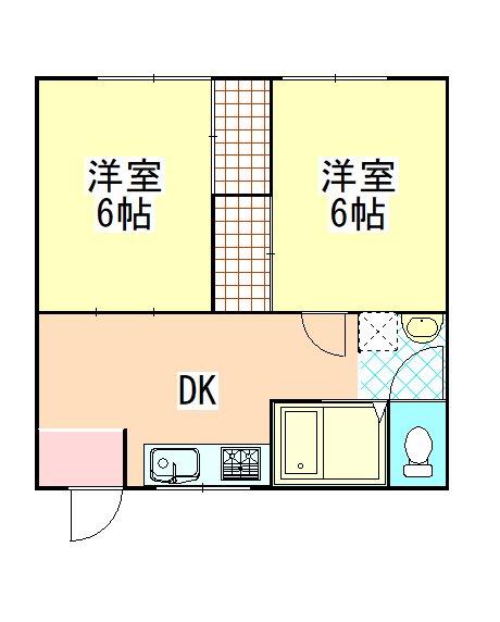 メゾンドール今泉IIの間取り