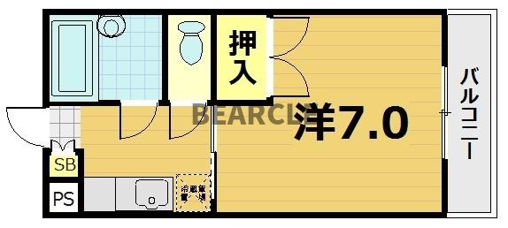 クレアトール23の間取り