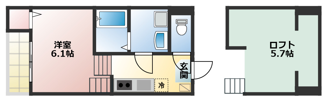 i-FLAGの間取り