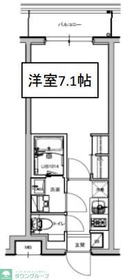 藤沢市片瀬海岸のマンションの間取り