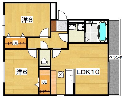 【グラシアスの間取り】