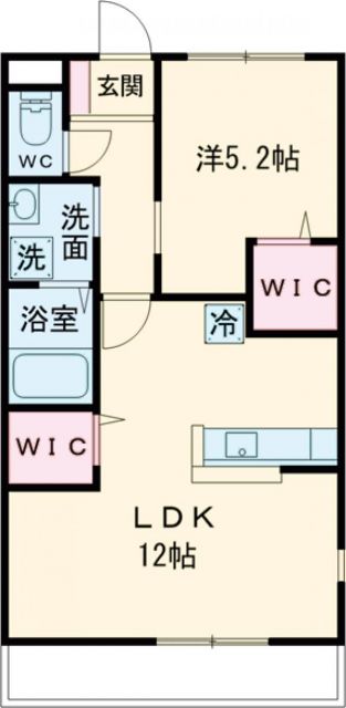 シトリンIIの間取り