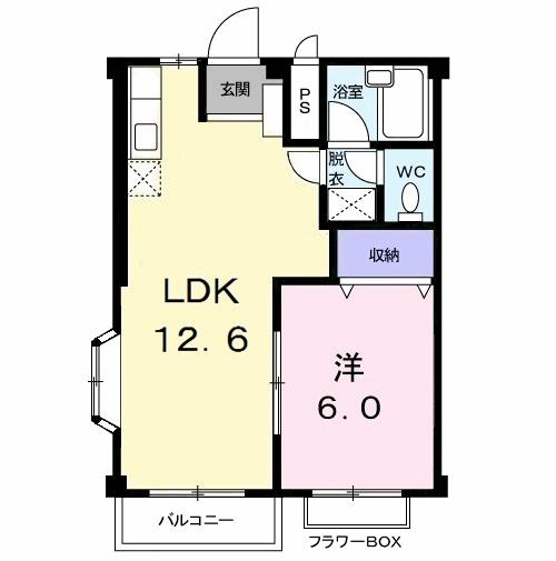 メゾンドセシボンの間取り