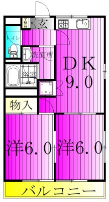 ＳＫビル拾壱番館の間取り