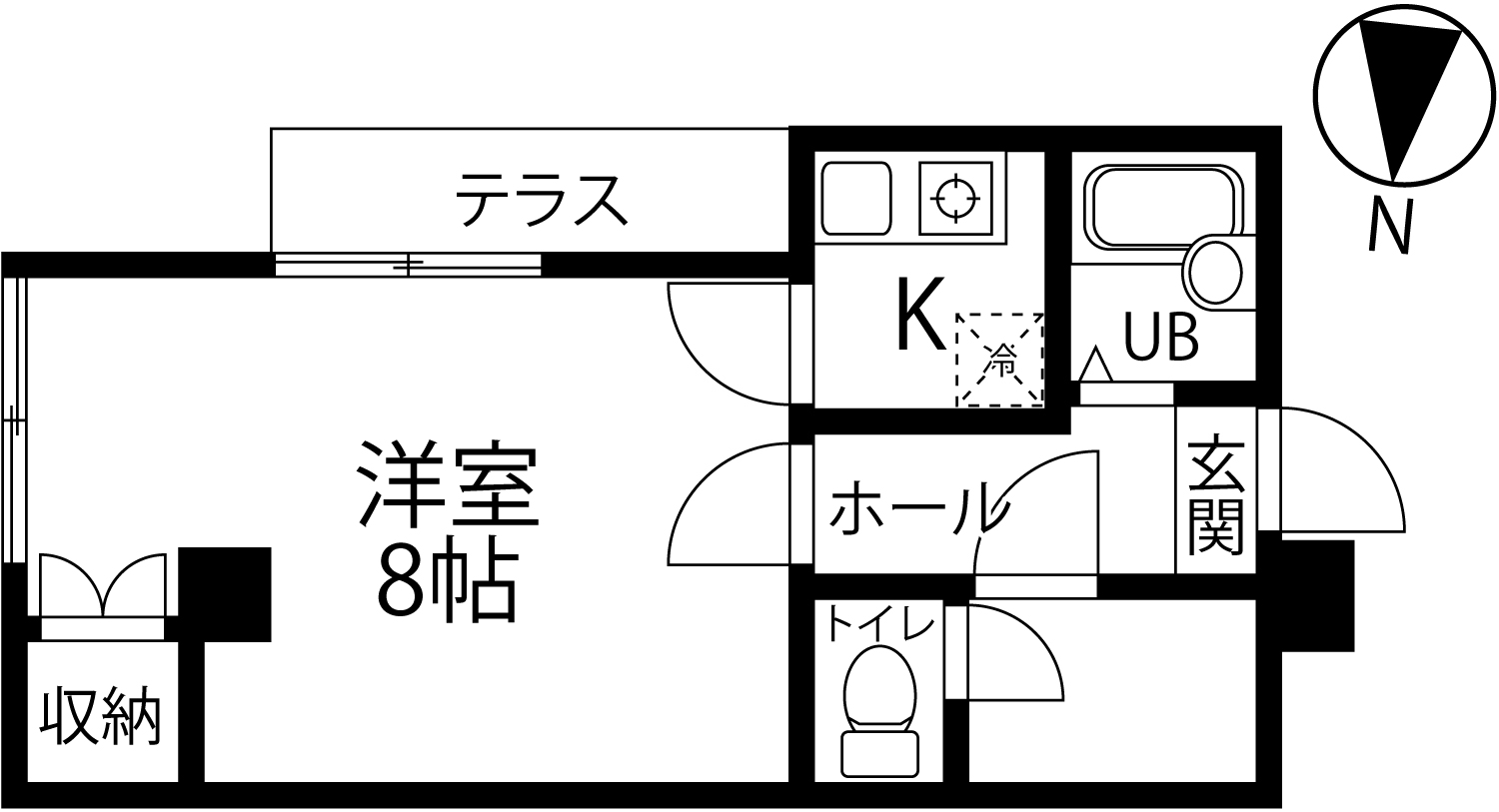 フェニックスアレイの間取り