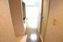 玄関　写真は別号室参考写真です。