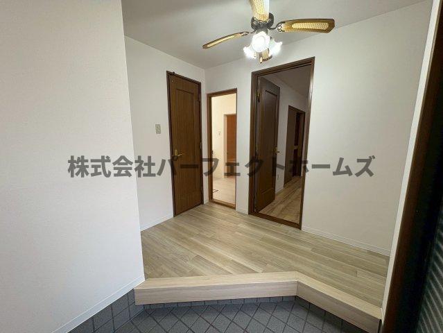 玄関　明るい玄関です