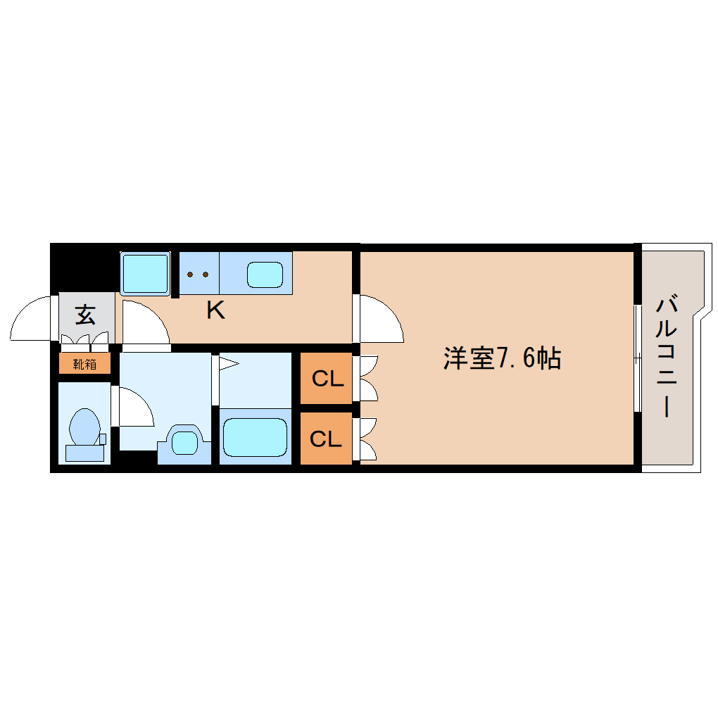コンフォールＭの間取り