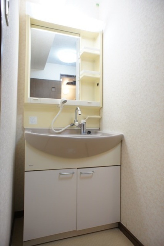 洗面設備　図面と現状が相違がある場合には現状を優先