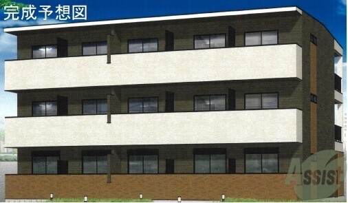 建物外観　仙台市若林区南小泉４丁目「カナール・レジデンス笠神」