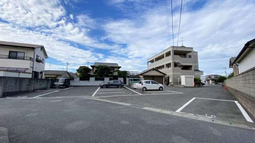駐車場　眺望