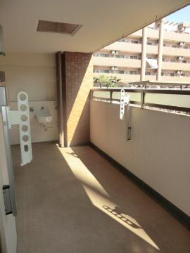 アンソレイエ　バルコニー　ベランダ