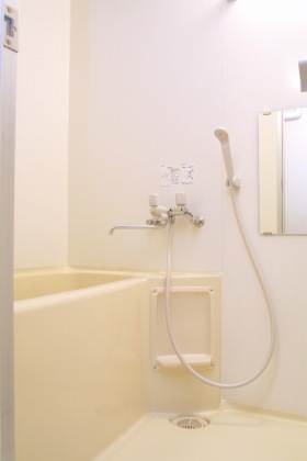 バス・シャワールーム　消毒済みでピカピカです