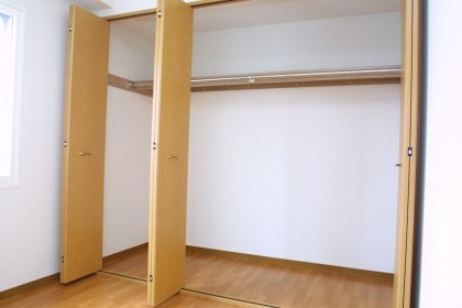 収納　広々の収納です