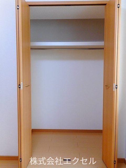 収納　収納完備です。お部屋を広くお使いいただけます。