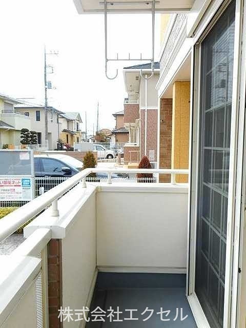バルコニー　南東向きのバルコニーです。