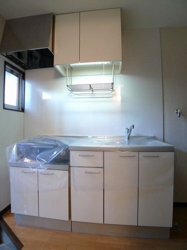 キッチン　☆２口ガスコンロ設置可能です☆