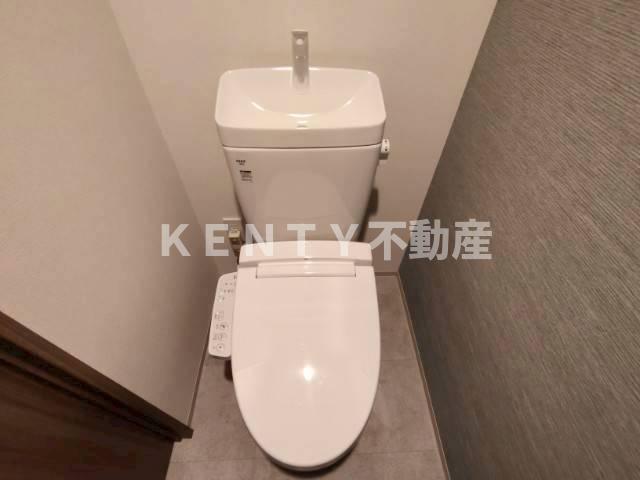 トイレ　ゆったりとした空間のトイレです