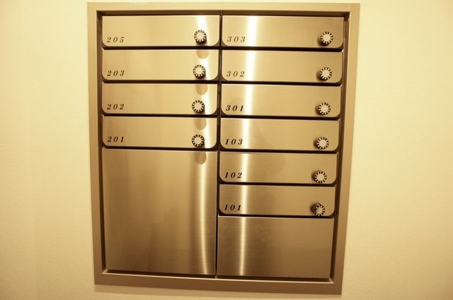 その他共有部分　お部屋に直接投函されない集合ポストあります！