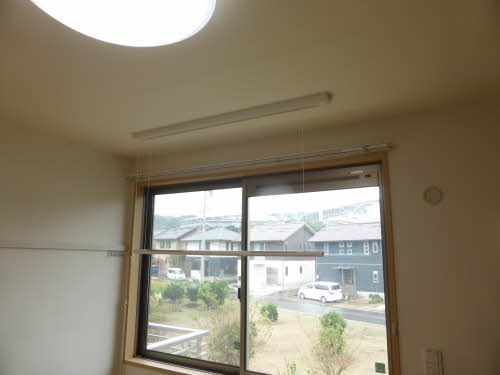 その他設備　室内物干し