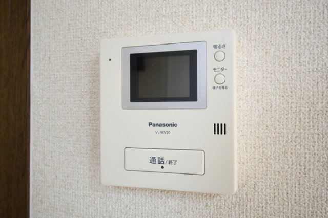 セキュリティ　モニタ付インターホンです。