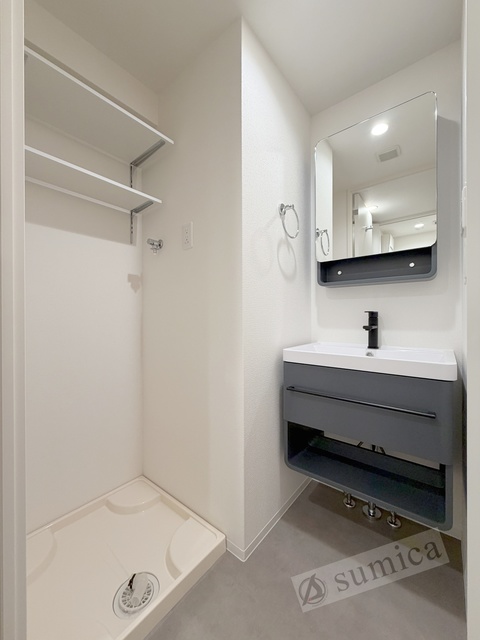 洗面設備　洗面脱衣所付き！独立洗面台が便利です♪♪