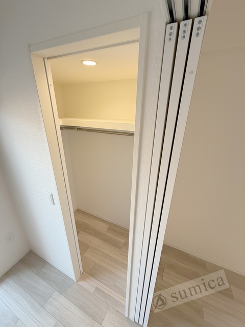 収納　たっぷりと収納できるクローゼット♪♪