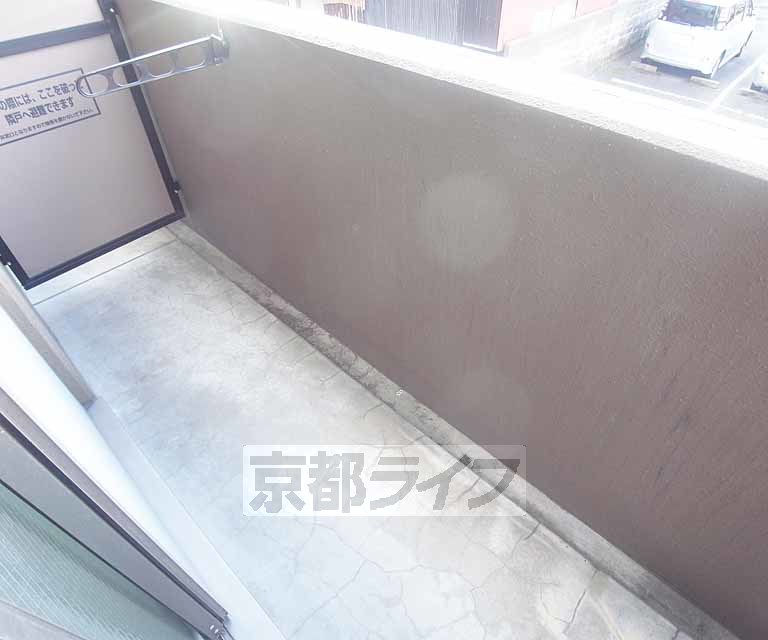 バルコニー　日当たり良好です。