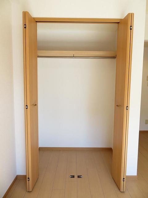 収納　クローゼット完備。
