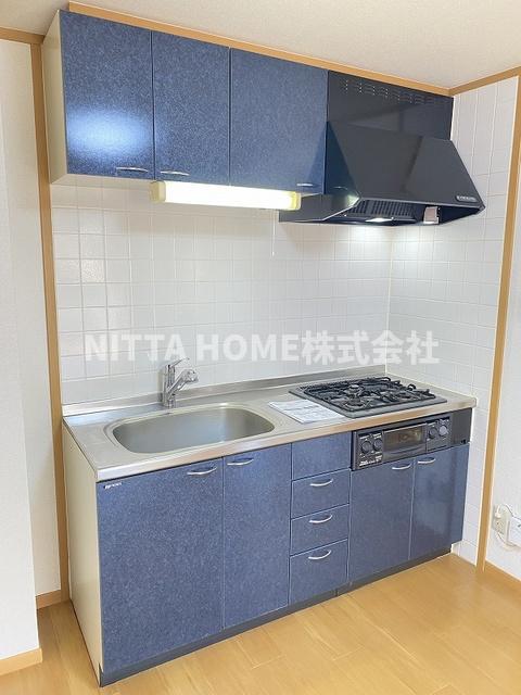 キッチン　システムキッチン付き♪