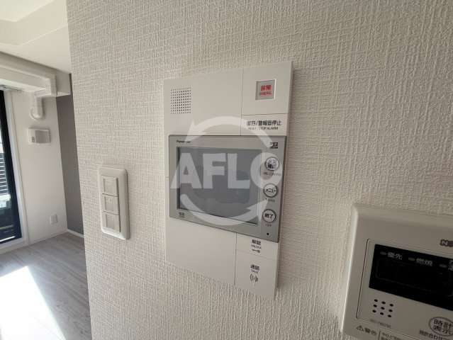 セキュリティ　Metrosa谷町六丁目North　TV付きモニターホン