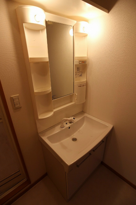 洗面設備　シャンプードレッサーもしっかり付いてます。