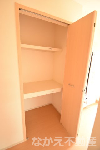 収納　ちょっとした収納スペースも充実しています