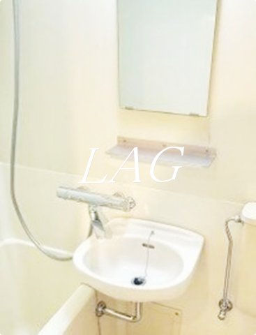 洗面設備　洗面台です。