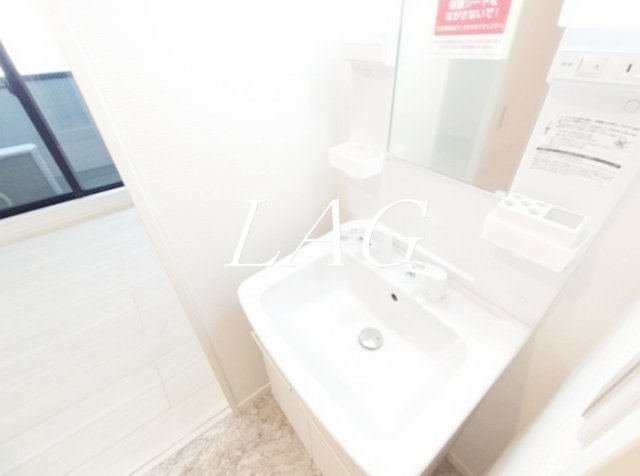 洗面設備　独立洗面台です。