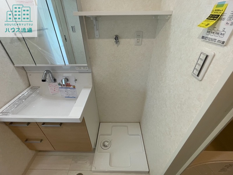 洗面設備　※同タイプ別号室のお写真です