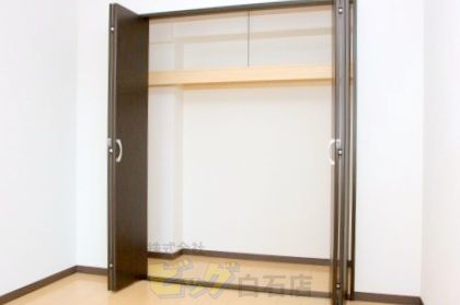 収納　各部屋にクローゼット付きです♪